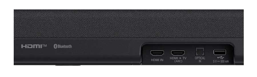 Οι συνδέσεις του LG S40Q soundbar